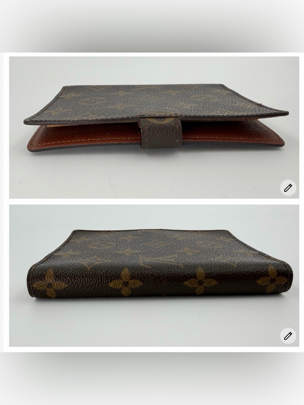 Louis Vuitton Brown Monogram Agenda PM in Excellent Condition w/Entrupy COA!🤎 - Picture 10 of 13